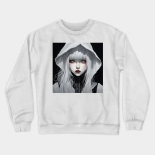 Gothic Anime Girl Crewneck Sweatshirt